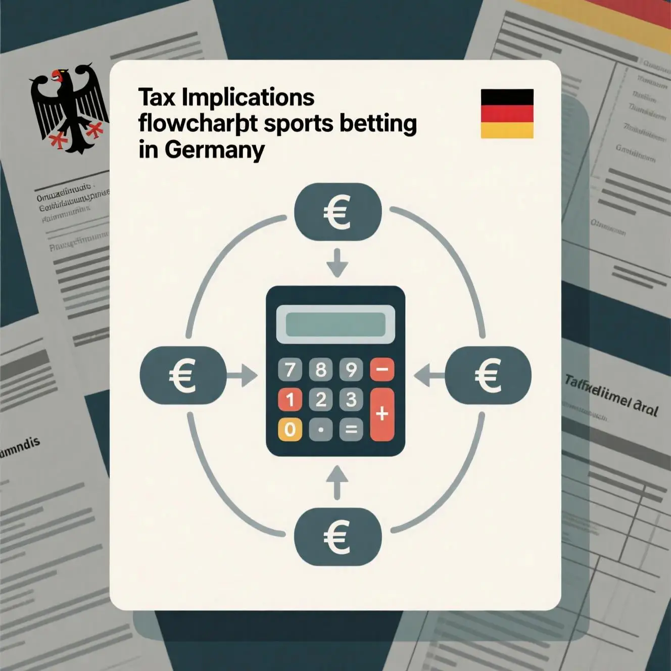 Flowchart zur Besteuerung von Sportwetten-Gewinnen